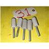 Image 1 : Lot(5) of Grinding Wheel shank 1/4"
