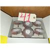 Image 1 : Box(10) of  Flap Wheel 2"1/2 x 1/2" shank 1/4" Gr.180
