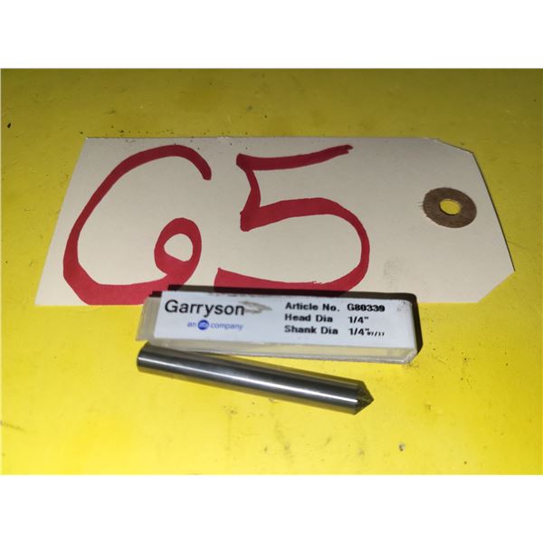 GARRYSON CounterSink 90° Carbide Burr 1/4" x 1/4" shank 1/4"