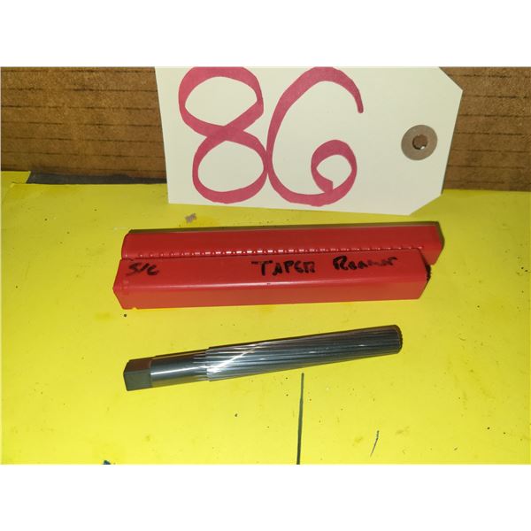 Solid Carbide Taper Reamer (23/64" to 13/32")