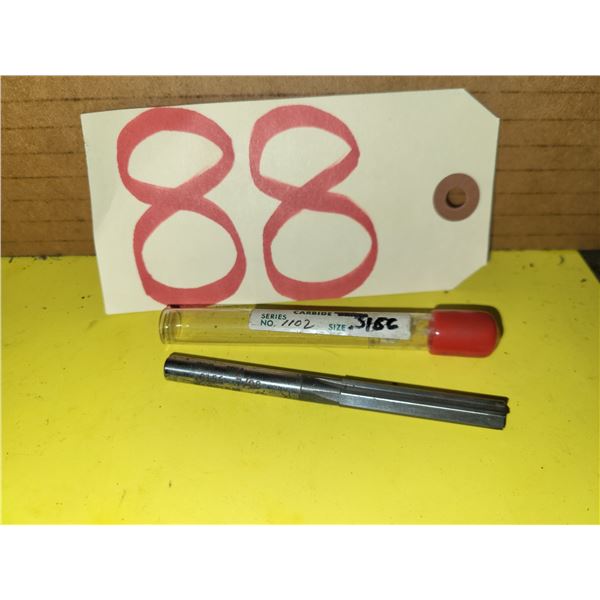 Hannibal Solid Carbide Reamer .3156"