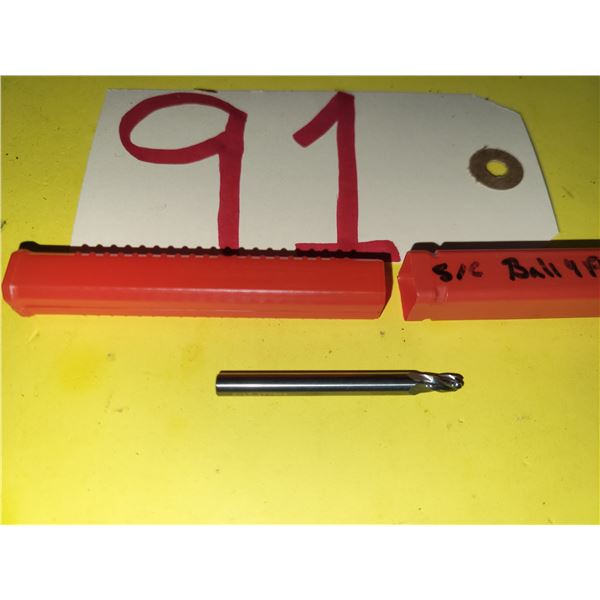 Solid Carbide BallNose End Mill 5/32" 4fl. shank 3/16"