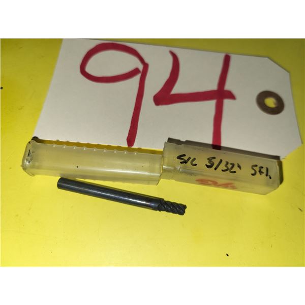 Solid Carbide End Mill 5/32" 5fl. shank 3/16"
