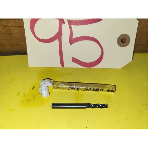 Solid Carbide End Mill 5/32" shank 3/16" 3fl.