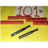 Image 1 : Set(2) of Solid Carbide End Mill 5/16" 2fl. Regrinded Tip