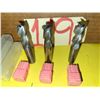 Image 1 : Lot(3) of Solid Carbide End Mill 1/2" 3fl. Regrinded tip