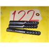 Image 1 : Lot (3) of Niagara Solid Carbide End Mill .460" shank 1/2" 5fl. BullNose