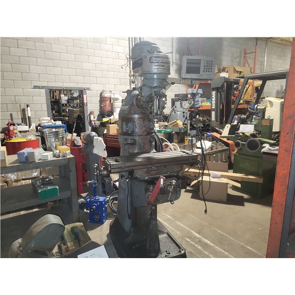 Bridgepport Milling with Heidenhain Digital Read Out