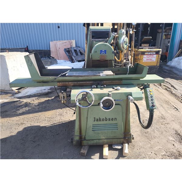 Jakobsen Surface Grinder with magnetic Table 24" x 8"