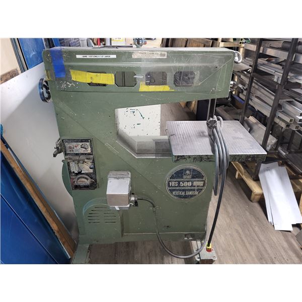 Jet VBS500 Vertical Bandsaw with Welder/Grinder