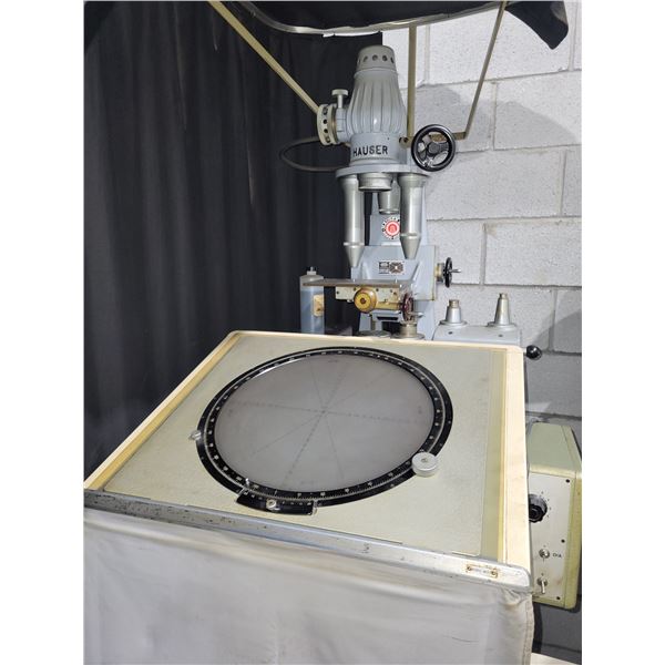 HAUSER Optical comparator (working until sold)