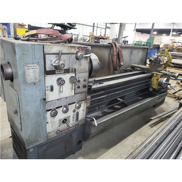 ARIS SN502 Lathe 18" x 80" with Digital Read Out (one handle to be repair / Une poignée à réparer)