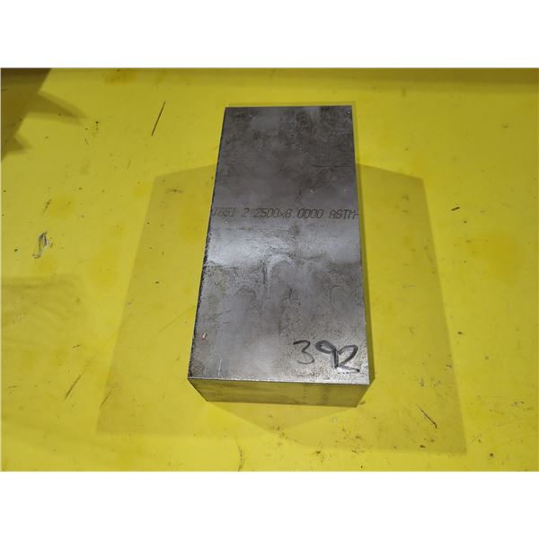 Aluminum Bloc 8" x 3"5/8 x 2"1/4