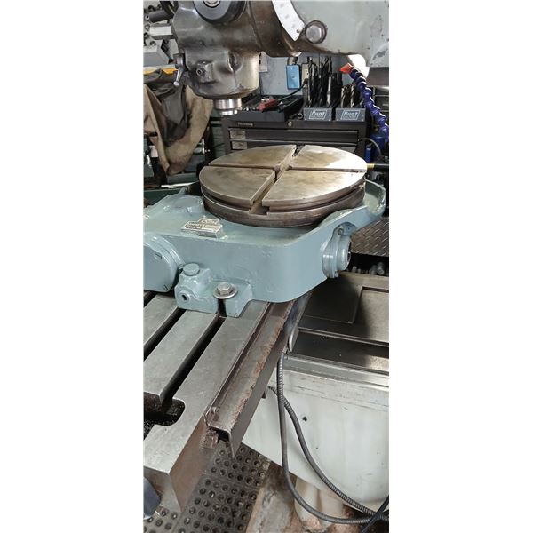 Kerney & Trecker 12" Rotary Table