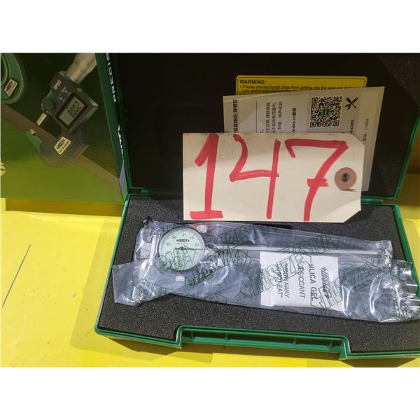 New INSIZE Dial Caliper 4"
