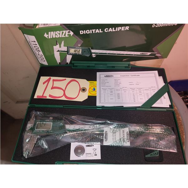 New INSIZE Digital Caliper 8" / 200mm