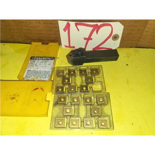 Tool Holder with new Kennametal Inserts(20) SNMG-432