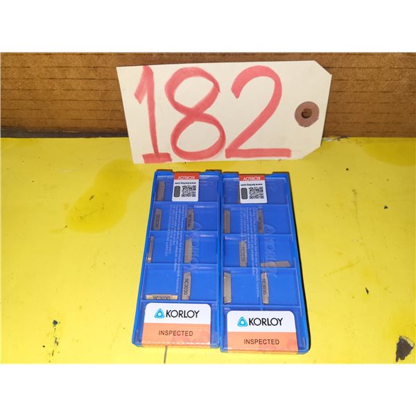 New KORLOY Insert MGMN 200-G NC3030