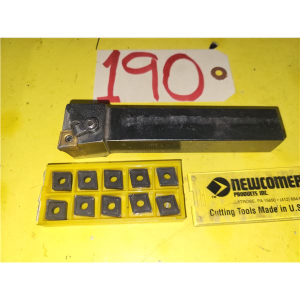 CARBOLOY Holder MCLNR-16-4D with Kennametal Insert CNMG-432