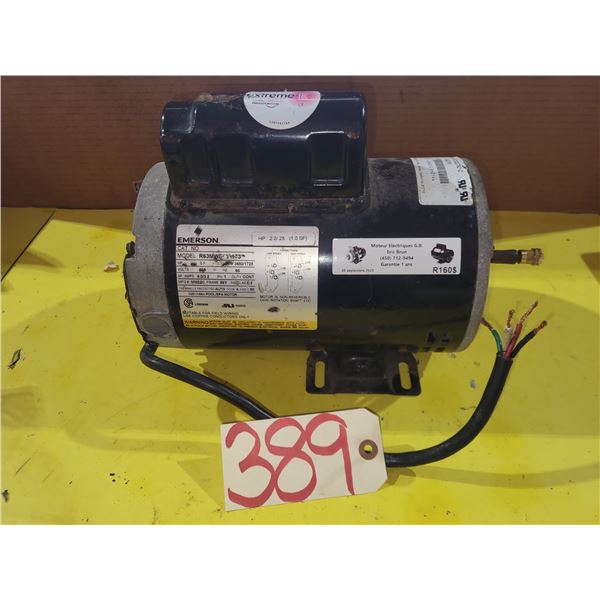 EMERSON Electric Motor  2HP (S.F.) 220v 1ph