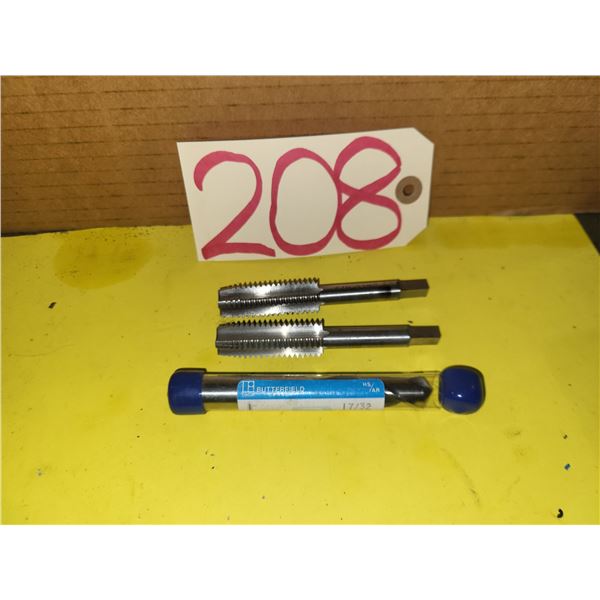 Set of Tap 5/8"-11 NC & Drill 17/32"
