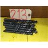 Image 1 : Lot of Straight Shank Drill 3/8"- 7/16"- 15/32"- 1/2"- 9/16"- 19/32"
