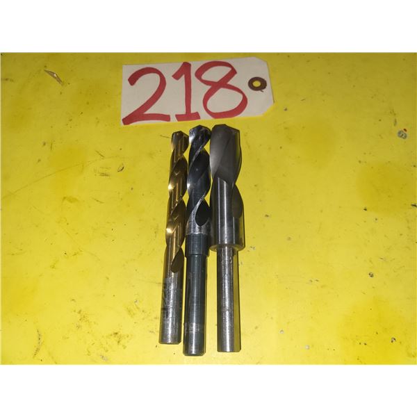 Set(3) of Drill 1/2"- 5/8" - 3/4" shank 1/2" regrinded tip