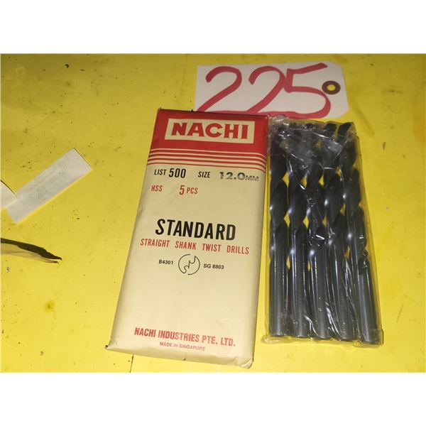 Bag(5) of New NACHI Drill 12mm