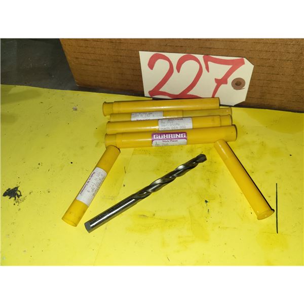 Lot(5) of New GUHRING Carbide Tip Drill 9mm