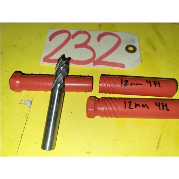 New HSS End Mill 12mm 4fl.