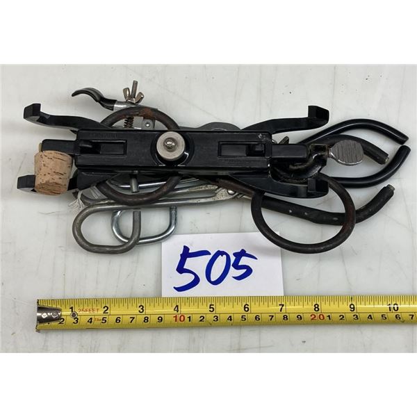 Pince / support verrerie laboratoire