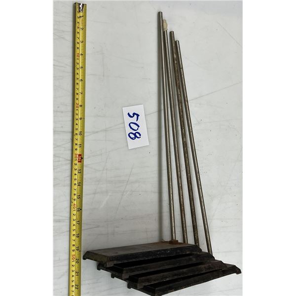 Base support verrerie laboratoire