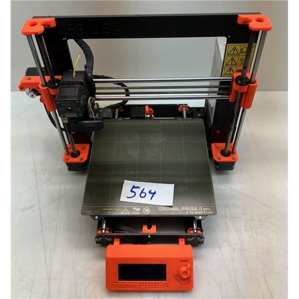 Imprimante 3D prussa mk3 upgrade to Mk3S tested