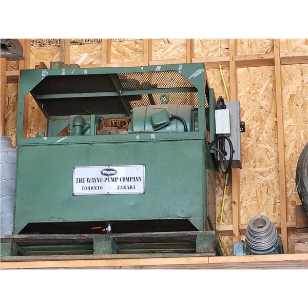 The WAYNE PUMP Hydraulic Unit 7,5hp 500v