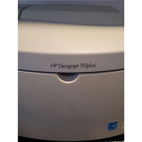 HP Designjet 110 Plus Printer - 24” with new print heads & cartridges