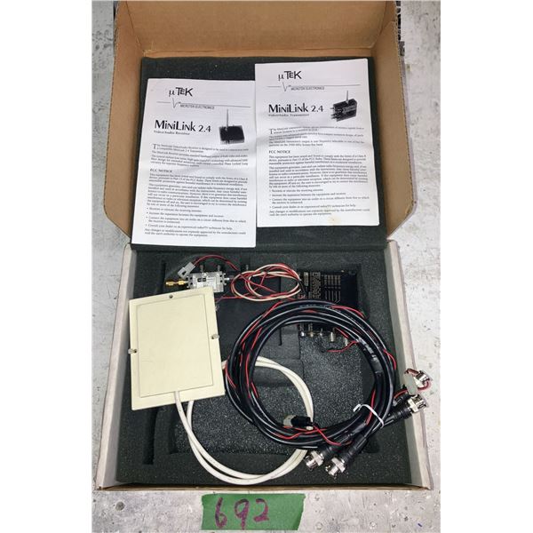 System de trasmision Audio/vidéo 2.4gig Utek MiniLink 2.4