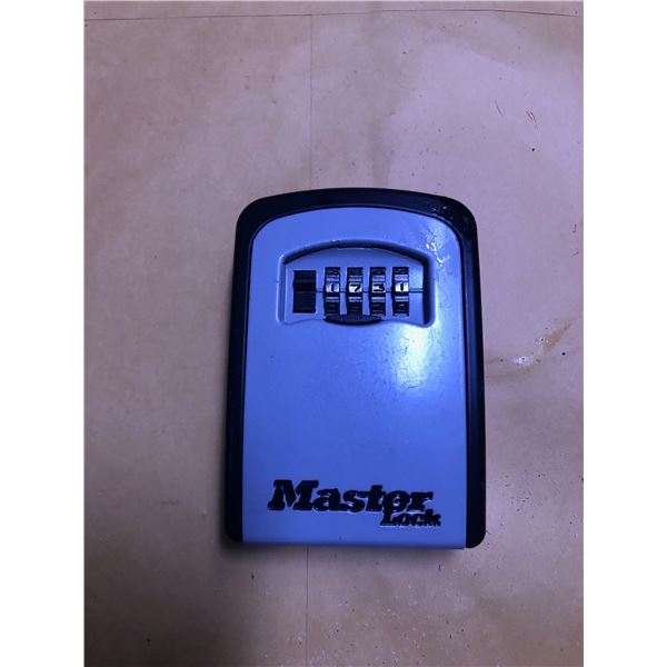 Master lock (numbers included)