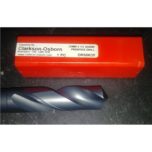 Clarkson-Osborn Drill    22mm, 1/2" shank