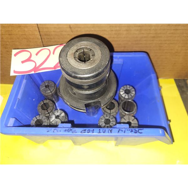 CAT-50 Collet Holder with collets(11)
