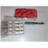 Image 1 : Lot(5) of OSG Carbide Drill 13/32"