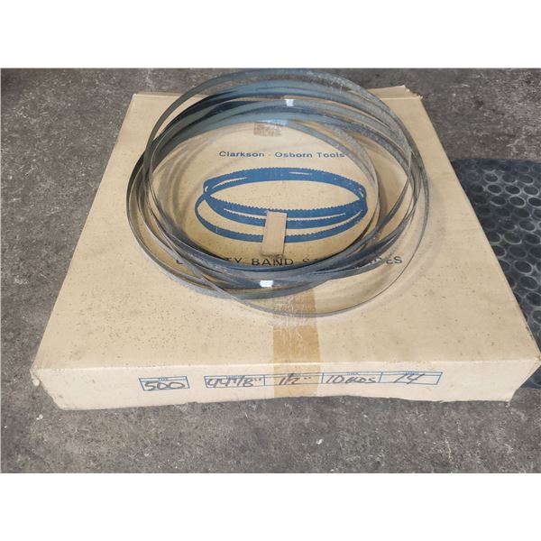 - Lot(9) of Portable BandSaw blades