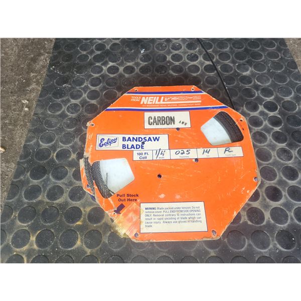 - Eclipse Carbon BandSaw Blade Coil 1/4"