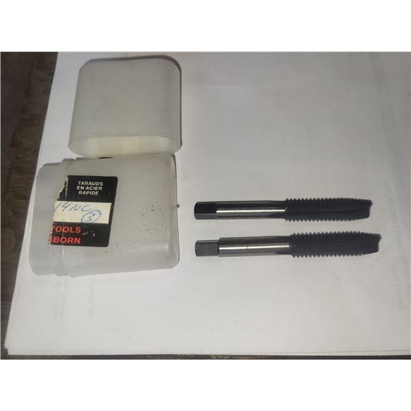 - Lot(2) OSBORN Tap 7/16"-14NC