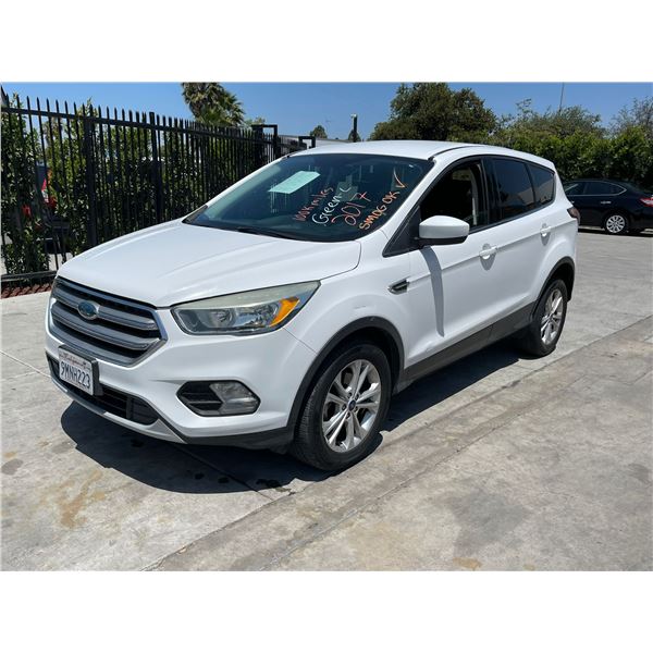 FORD ESCAPE 2017 APPT/DUP-T SMOG