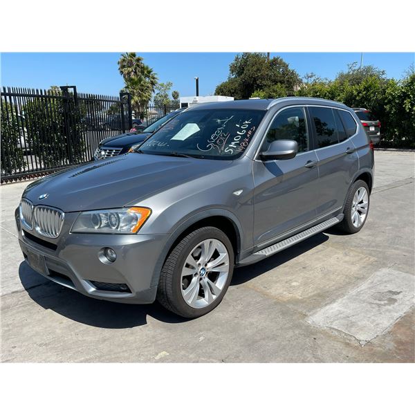 BMW X3 2012 WAIT/TITLE- SMOG