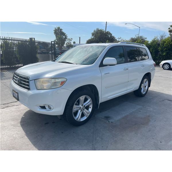 TOYT HIGHLANDER 2008 T-REPO 2 DAYS
