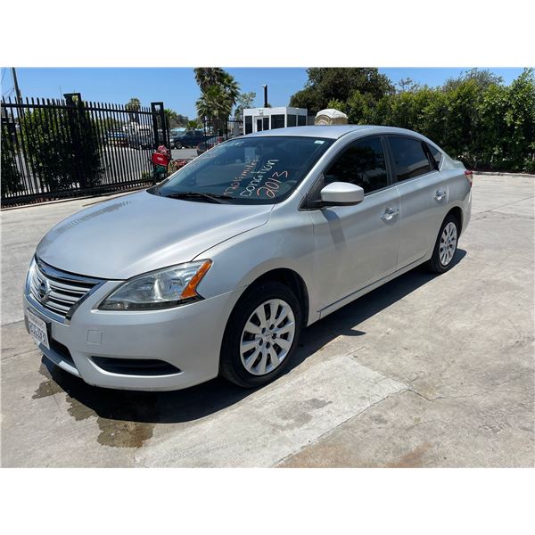 NISS SENTRA 2013 SALV T/DONATION