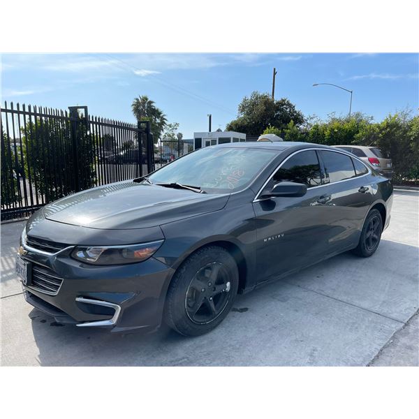 CHEV MALIBU 2018 SALV T/DONATION