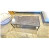 Image 2 : KODE. AXEL BLACK METAL BASE BLACK MARBLE LOOK TOP 43 1/4"W X 19 3/4"D X 16"H *IN BOX*