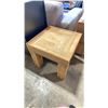 Image 1 : MOE'S COLLECTION EVANDER NATURAL MODERN DISTRESSED WOOD COFFEE TABLE & SIDE TABLE